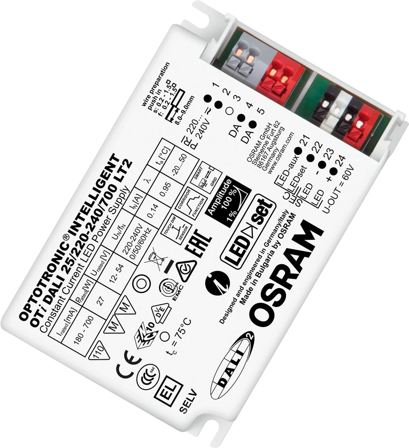 OSRAM OPTOTRONIC® Intelligent – DALI LT2 25/220…240/700 LT2 von Osram