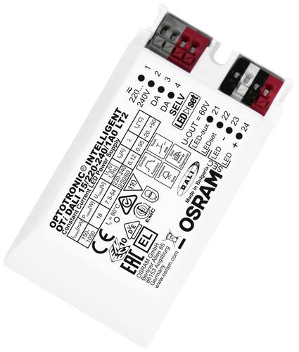 OSRAM OPTOTRONIC DALI LT2 LED-Treiber Konstantstrom 18W 2.5 - 54V dimmbar 1St. OSRAM OPTOTRONIC DALI LT2 LED-Treiber Konstantstrom 18W 2.5 - 54V dimmbar 1St. von Osram