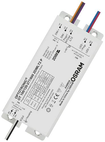 OSRAM OT 2DIM LED-Treiber Konstantstrom 100W 50 - 186V dimmbar, Dali 1St. von Osram