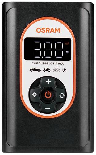 OSRAM OTIR4000 Kompressor TYREinflate 4000 8.3 bar Aufbewahrungs-Box/-Tasche, Automatische Abschaltu von Osram