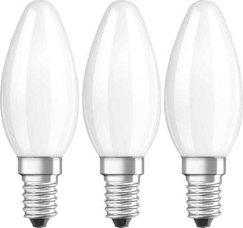 Osram 4058075819375 LED EEK E (A - G) E14 Kerzenform 4W = 40W Warmweiß (Ø x L) 35mm x 100mm Filame von Osram