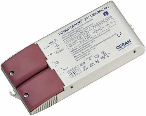 Osram Hochdruckentladungslampe EVG 150W (1 x 150 W) mit Zugentlastung von Osram