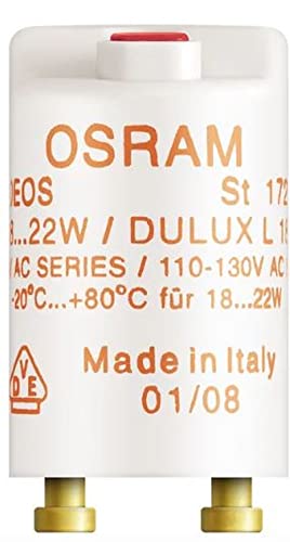 Osram Leuchtstoffröhren Starter ST 172/220-240 8XTRY25 230V 22W (max) von Osram