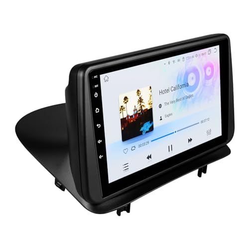 Ossuret Android 12 Autoradio für Renault Clio 3 2005-2014, 8-Core 6G+64G GPS Navi 9-Zoll-QLED-Touchscreen mit Wireless CarPlay Android Auto Bluetooth WiFi 4G LTE DSP Mirror Link FM/AM von Ossuret