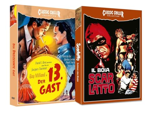 DER DREIZEHNTE GAST / SCARLETTO - SCHLOSS DES BLUTES - CLASSIC CHILLER COLLECTION BUNDLE # 2 - Limited Edtion (+ Blu-ray) von Ostalgica