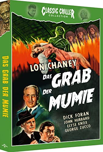 Das Grab der Mumie (1942) - Erstmals in deutscher Sprache - Classic Chiller Collection # 21 - Deutsche Blu-Ray Premiere - Inkl. Hörspiel CD - Limited Edition! von Ostalgica