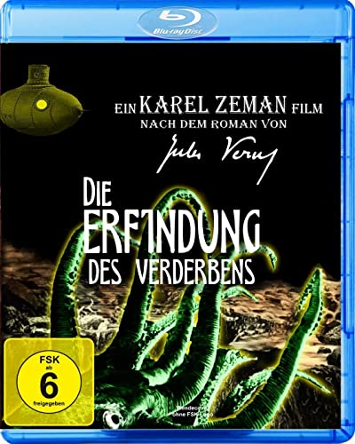 Die Erfindung des Verderbens - Karel Zeman's fantasievolle Umsetzung der Jules Verne Geschichte - Neu restaurierte Version [Blu-ray] von Ostalgica