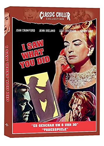 I SAW WHAT YOU DID (ES GESCHAH UM 8 UHR 30) (Deutsche Blu-Ray Premiere) - CLASSIC CHILLER COLLECTION # 15 - LIMITED EDITION von Ostalgica