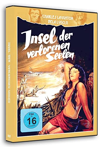 Insel der verlorenen Seelen (DVD) - Limited Edition (500 Stück) - Mit Charles Laughton & Bela Lugosi - Der grosse Horror-Klassiker in deutscher Sprache! von Ostalgica