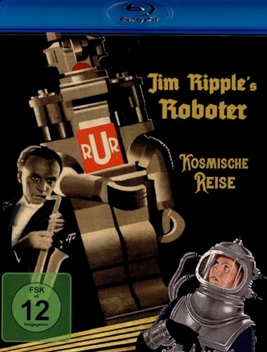 Jim Ripple's Roboter (Untergang der Sensation - Loss of Sensation) von 1935 - Blu-Ray Weltpremiere - Plus zwei Bonus-Filmen (Kosmische Reise und Die Reise zum Mond) - Lim. Edition 500 Stück. von Ostalgica