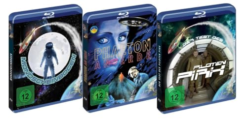 MONDSCHEINBOGEN / PHAETON AN ERDE / DER TEST DES PILOTEN PIRX - SCIENCE-FICTION BUNDLE - LIMITED EDITION (+ Hörspiel-CD) [Blu-ray] von Ostalgica