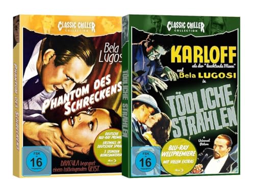 PHANTOM DES SCHRECKENS / TÖDLICHE STRAHLEN - CLASSIC CHILLER COLLECTION BUNDLE # 4 - Limited Edtion [Blu-ray] von Ostalgica