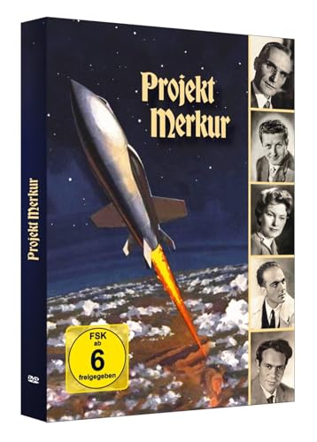 PROJEKT MERKUR (Science Fiction - Aus den DDR-TV Archiven) - Limited Edition Auflage: 500 Stück - Ein TV-Film von Wolfgang Luderer aus dem Jahr 1960 mit Erik S. Klein und Christine Laszar von Ostalgica