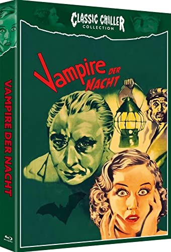 Vampire der Nacht (The Vampire Bat) - Erstmals in deutscher Sprache - Doppel Blu-Ray Set - Classic Chiller Collection # 20 - Inkl. Zwei Bonus Filme - Limited Edition 1000 Stück. von Ostalgica
