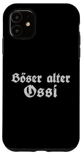 Böser alter Ossi Vintage DDR Ostdeutschland Der Osten Hülle für iPhone 11 von Ostdeutschland Ossi Heimat Geschenke