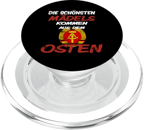 Die schönsten Mädels kommen aus dem Osten! Ossi Geschenkidee PopSockets PopGrip für MagSafe von Ostdeutschland Ossi Heimat Geschenke