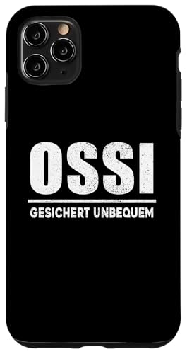 OSSI GESICHERT UNBEQUEM - Sarkasmus Humor Ironie Geschenk Hülle für iPhone 11 Pro Max OSSI GESICHERT UNBEQUEM - Sarkasmus Humor Ironie Geschenk Hülle für iPhone 11 Pro Max von Ostdeutschland Ossi Heimat Geschenke