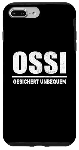 OSSI GESICHERT UNBEQUEM - Sarkasmus Humor Ironie Geschenk Hülle für iPhone 7 Plus/8 Plus OSSI GESICHERT UNBEQUEM - Sarkasmus Humor Ironie Geschenk Hülle für iPhone 7 Plus/8 Plus von Ostdeutschland Ossi Heimat Geschenke