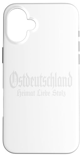 OSTDEUTSCHLAND - Heimat Liebe Stolz Altdeutsch Vintage Hülle für iPhone 16 Plus OSTDEUTSCHLAND - Heimat Liebe Stolz Altdeutsch Vintage Hülle für iPhone 16 Plus von Ostdeutschland Ossi Heimat Geschenke