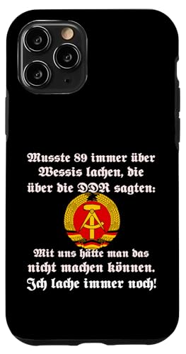 Ossi DDR Ostdeutschland - Witzige coole Sprüche Geschenk Hülle für iPhone 11 Pro von Ostdeutschland Ossi Heimat Geschenke