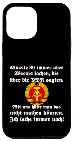 Ossi DDR Ostdeutschland - Witzige coole Sprüche Geschenk Hülle für iPhone 12 Pro Max Ossi DDR Ostdeutschland - Witzige coole Sprüche Geschenk Hülle für iPhone 12 Pro Max von Ostdeutschland Ossi Heimat Geschenke