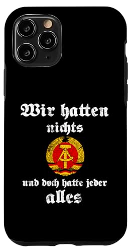 Ossi DDR Ostdeutschland - Witzige coole Sprüche Geschenkidee Hülle für iPhone 11 Pro von Ostdeutschland Ossi Heimat Geschenke