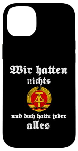 Ossi DDR Ostdeutschland - Witzige coole Sprüche Geschenkidee Hülle für iPhone 14 Plus von Ostdeutschland Ossi Heimat Geschenke