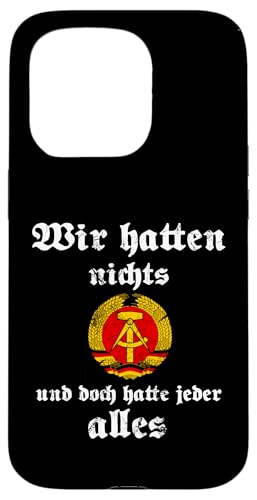 Ossi DDR Ostdeutschland - Witzige coole Sprüche Geschenkidee Hülle für iPhone 15 Pro Ossi DDR Ostdeutschland - Witzige coole Sprüche Geschenkidee Hülle für iPhone 15 Pro von Ostdeutschland Ossi Heimat Geschenke