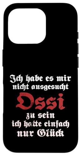 Ossi Spruch Ostdeutschland DDR Vintage Geschenk Geschenkidee Hülle für iPhone 16 Pro von Ostdeutschland Ossi Heimat Geschenke