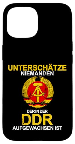 Ostdeutschland DDR Der Osten Ossi Witziger Spruch Nicki Hülle für iPhone 15 von Ostdeutschland Ossi Heimat Geschenke