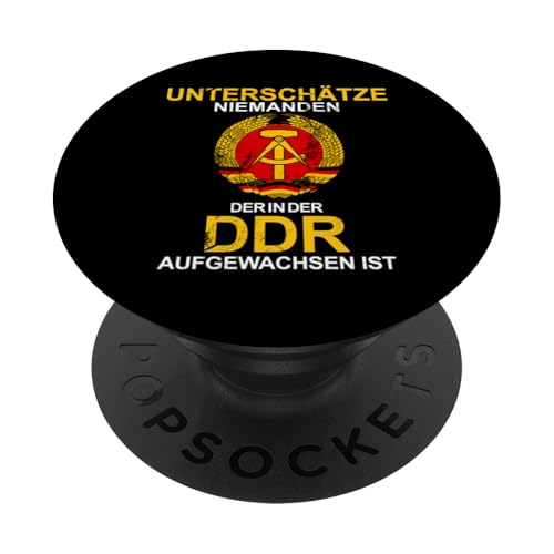 Ostdeutschland DDR Der Osten Ossi Witziger Spruch Nicki PopSockets Klebender PopGrip von Ostdeutschland Ossi Heimat Geschenke