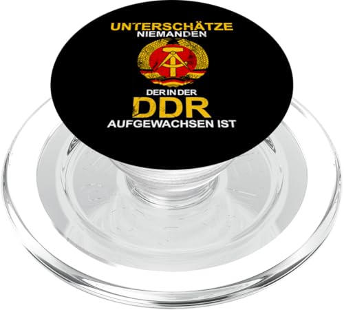 Ostdeutschland DDR Der Osten Ossi Witziger Spruch Nicki PopSockets PopGrip für MagSafe von Ostdeutschland Ossi Heimat Geschenke
