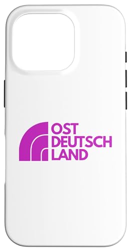 Ostdeutschland Der Osten Pink Edition Damen Frauen Geschenk Hülle für iPhone 16 Pro von Ostdeutschland Ossi Heimat Geschenke