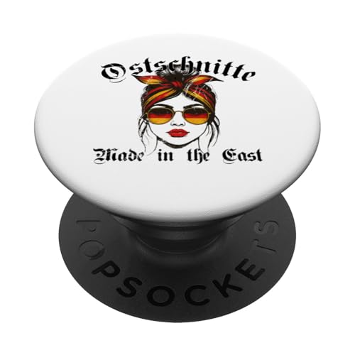 Vintage DDR Ossi Ostschnitte Klassik Retro Nicki Geschenk PopSockets Klebender PopGrip von Ostdeutschland Ossi Heimat Geschenke