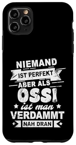 Vintage Ossi - Geschenk Geschenkidee Hülle für iPhone 11 Pro Max von Ostdeutschland Ossi Heimat Geschenke