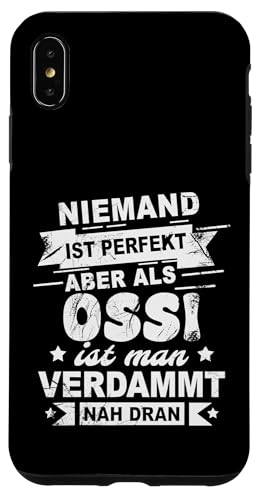 Vintage Ossi - Geschenk Geschenkidee Hülle für iPhone XS Max von Ostdeutschland Ossi Heimat Geschenke