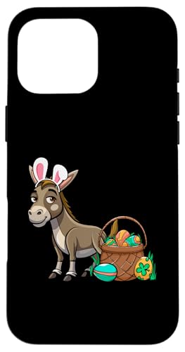 Esel Osterhase Ostern Hülle für iPhone 16 Pro Max Esel Osterhase Ostern Hülle für iPhone 16 Pro Max von Ostereier Frohe Ostern Oster Osterhase