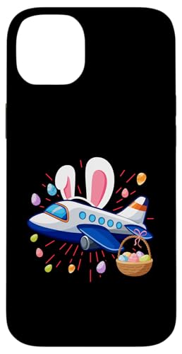 Flugzeug Pilot Osterhase Ostern Hülle für iPhone 14 Plus Flugzeug Pilot Osterhase Ostern Hülle für iPhone 14 Plus von Ostereier Frohe Ostern Oster Osterhase