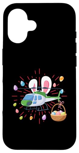Helikopter Pilot Osterhase Ostern Hülle für iPhone 16 Helikopter Pilot Osterhase Ostern Hülle für iPhone 16 von Ostereier Frohe Ostern Oster Osterhase