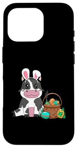Kuh Osterhase Ostern Hülle für iPhone 16 Pro Kuh Osterhase Ostern Hülle für iPhone 16 Pro von Ostereier Frohe Ostern Oster Osterhase