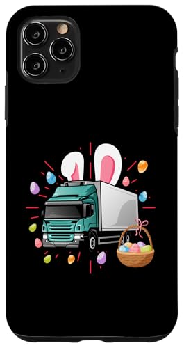 Lastkraftwagen Trucker Osterhase Ostern Hülle für iPhone 11 Pro Max Lastkraftwagen Trucker Osterhase Ostern Hülle für iPhone 11 Pro Max von Ostereier Frohe Ostern Oster Osterhase