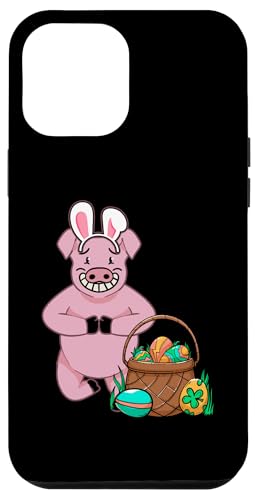 Schwein Osterhase Ostern Hülle für iPhone 12 Pro Max Schwein Osterhase Ostern Hülle für iPhone 12 Pro Max von Ostereier Frohe Ostern Oster Osterhase