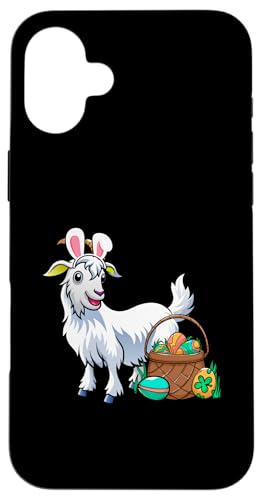 Ziege Osterhase Ostern Hülle für iPhone 16 Plus Ziege Osterhase Ostern Hülle für iPhone 16 Plus von Ostereier Frohe Ostern Oster Osterhase