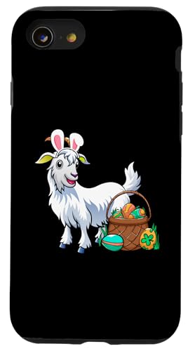 Ziege Osterhase Ostern Hülle für iPhone SE (2020) / 7 / 8 von Ostereier Frohe Ostern Oster Osterhase