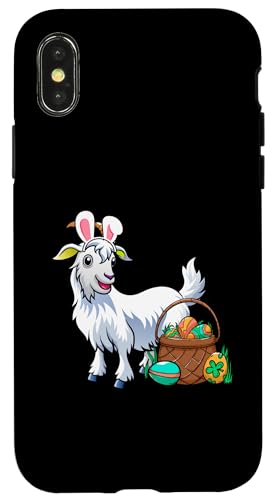 Ziege Osterhase Ostern Hülle für iPhone X/XS Ziege Osterhase Ostern Hülle für iPhone X/XS von Ostereier Frohe Ostern Oster Osterhase