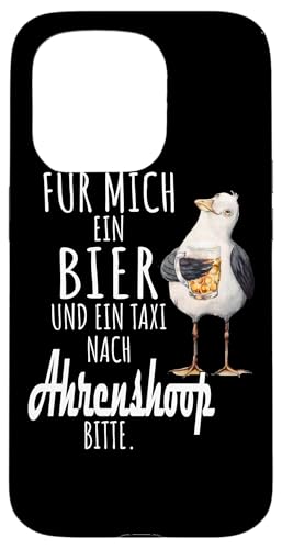 Ein Bier und ein Taxi nach Ahrenshoop Ostsee Shirt Möwe Hülle für iPhone 15 Pro von Ostsee T-Shirt Küstenkind Mecklenburg-Vorpommern