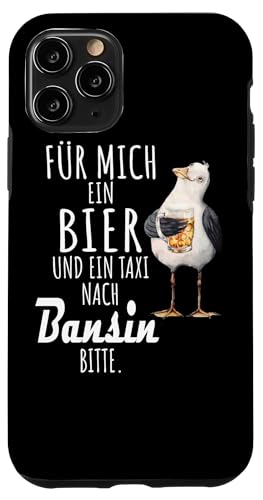 Ein Bier und ein Taxi nach Bansin Ostsee Shirt Möwe Hülle für iPhone 11 Pro Ein Bier und ein Taxi nach Bansin Ostsee Shirt Möwe Hülle für iPhone 11 Pro von Ostsee T-Shirt Küstenkind Mecklenburg-Vorpommern