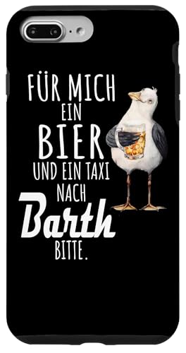 Ein Bier und ein Taxi nach Barth Ostsee Shirt Möwe Hülle für iPhone 7 Plus/8 Plus von Ostsee T-Shirt Küstenkind Mecklenburg-Vorpommern