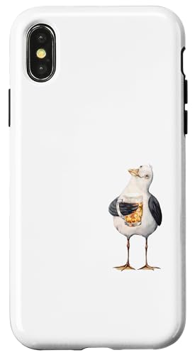 Ein Bier und ein Taxi nach Binz Ostsee Shirt Möwe Hülle für iPhone X/XS von Ostsee T-Shirt Küstenkind Mecklenburg-Vorpommern