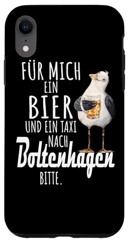 Ein Bier und ein Taxi nach Boltenhagen Ostsee Shirt Möwe Hülle für iPhone XR Ein Bier und ein Taxi nach Boltenhagen Ostsee Shirt Möwe Hülle für iPhone XR von Ostsee T-Shirt Küstenkind Mecklenburg-Vorpommern